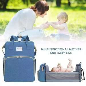 Mummy & baby bag with bed