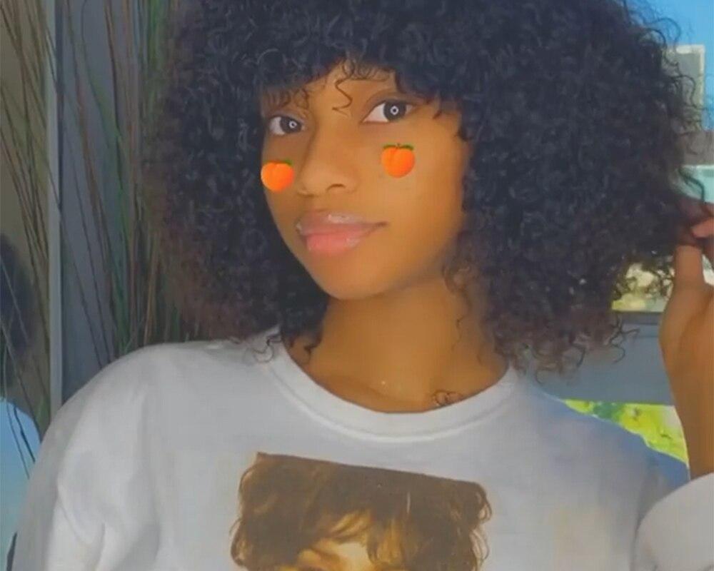 Curly Short Human Hair Wig