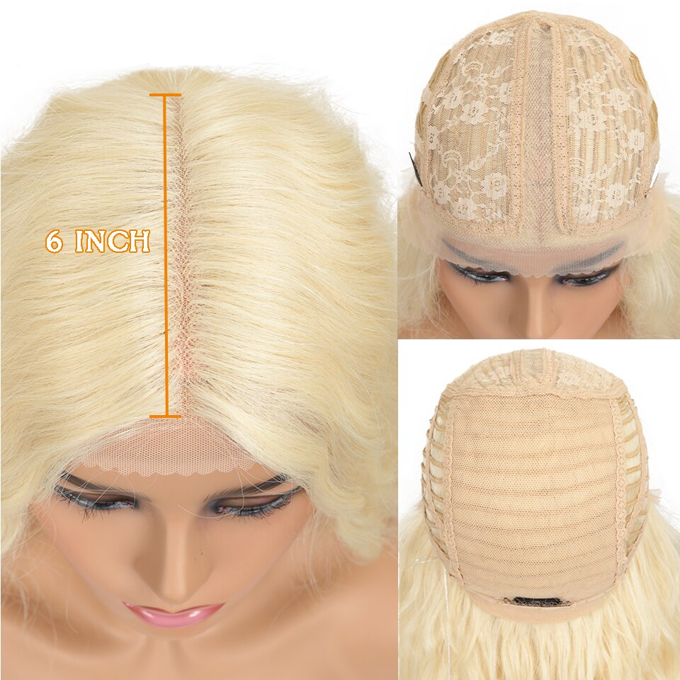 Blonde Super Long Wavy Lace Synthetic Hair Wig Blonde Super Long Wavy Lace Synthetic Hair Wig