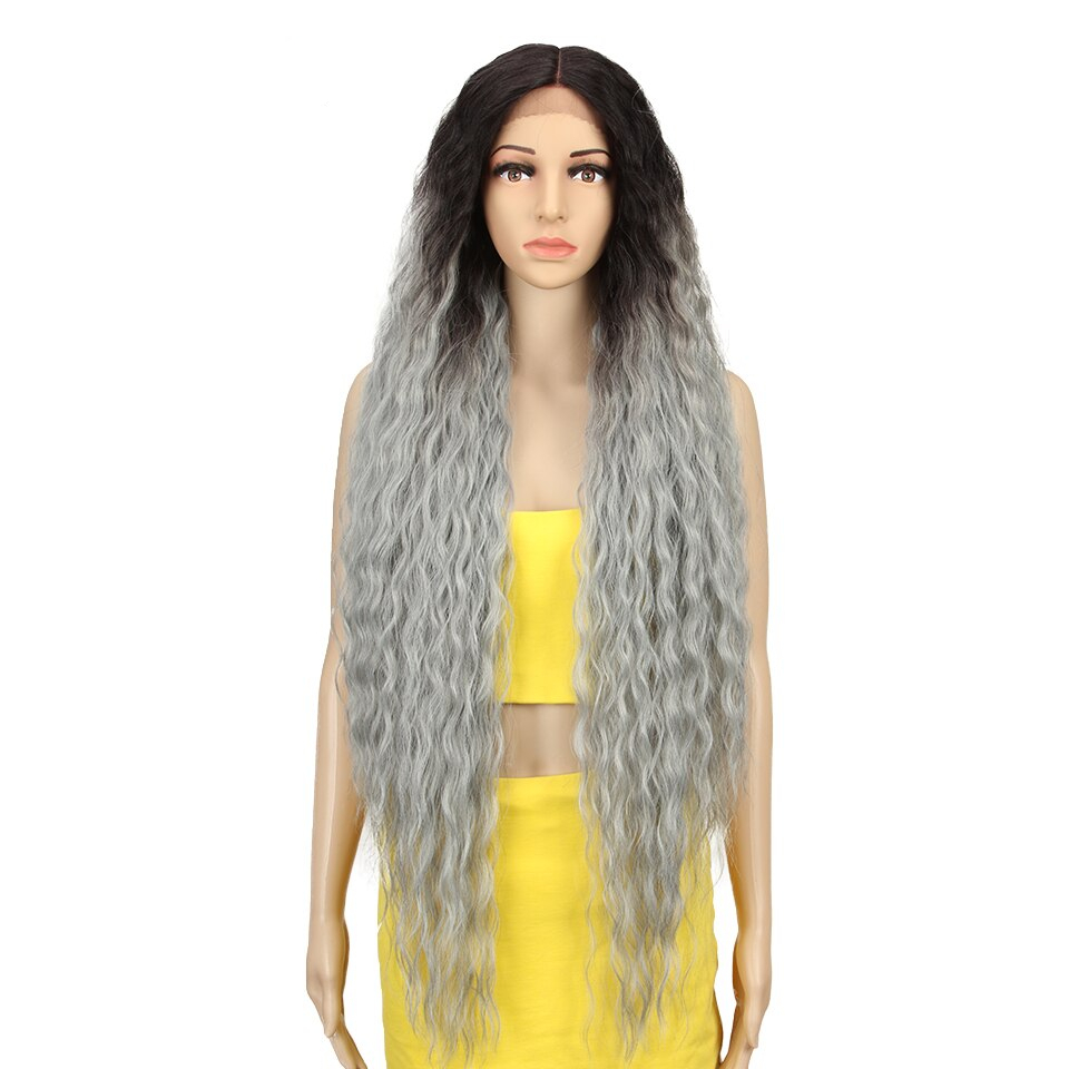 Blonde Super Long Wavy Lace Synthetic Hair Wig Blonde Super Long Wavy Lace Synthetic Hair Wig