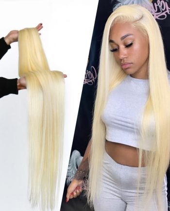 Blonde Virgin Brazilian Hair Bundles
