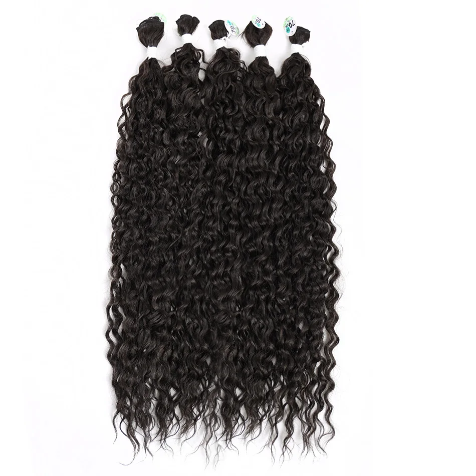 Curly Artificial Hair Extension Bundle Curly Artificial Hair Extension Bundle