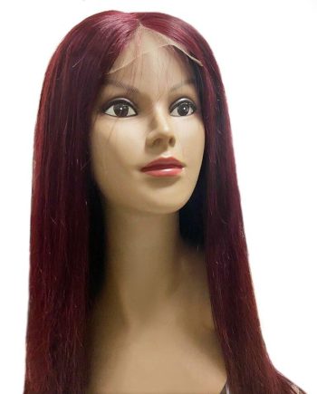 Auburn Dyed Human Hair Lace Front Wig