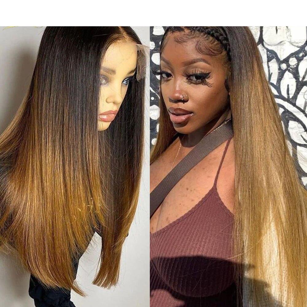 13x6 Ombre Brown Lace Front Wig 13x6 Ombre Brown Lace Front Wig