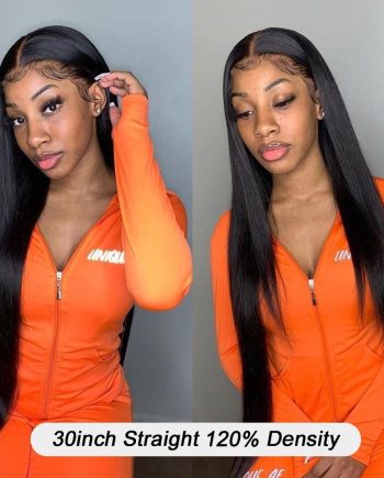 Straight Lace Front Human Hair Wig